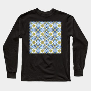 Vintage Azulejos Tile Long Sleeve T-Shirt